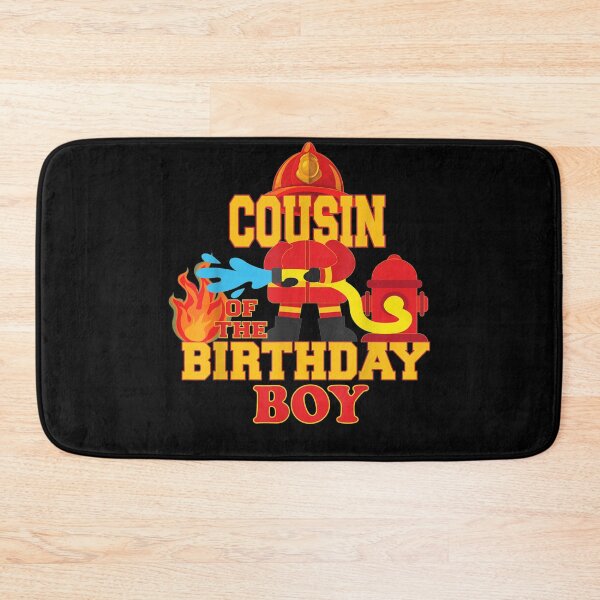 Item preview, Cousin Boy Firetruck Firefighter Party  designed and sold by TheBloom98.