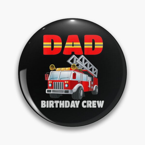 Item preview, Dad Birthday Fire Truck Fireman designed and sold by TheBloom98.