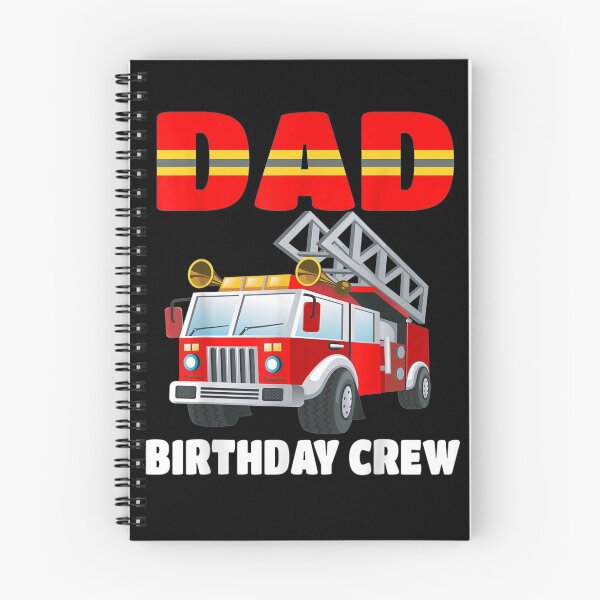 Item preview, Dad Birthday Fire Truck Fireman designed and sold by TheBloom98.