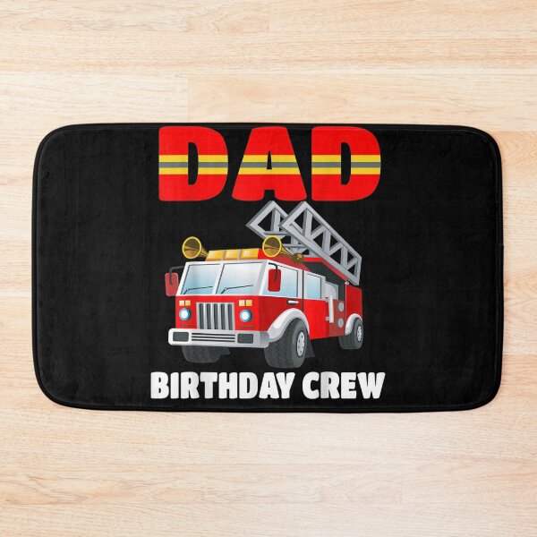 Item preview, Dad Birthday Fire Truck Fireman designed and sold by TheBloom98.