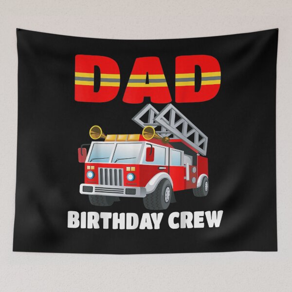 Item preview, Dad Birthday Fire Truck Fireman designed and sold by TheBloom98.