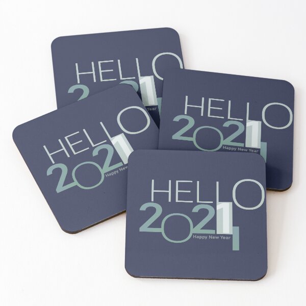 Item preview, Hello 2021 Happy New Year Collection designed and sold by Myartbeyours.