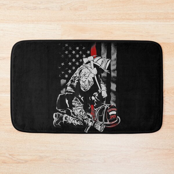 Item preview, Fallen Fireman American Flag Thin Red Line Firefighter designed and sold by TheBloom98.