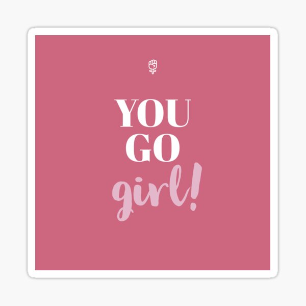 Girl power Sticker