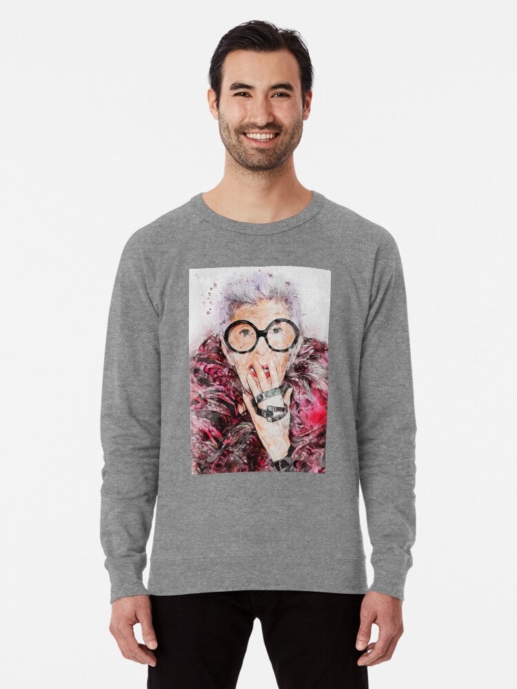 Iris apfel sweatshirt clearance