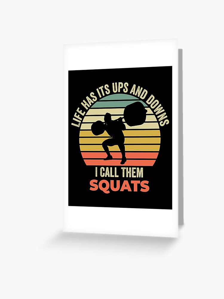 Squats, Squat Gifts, Gifts for Gym Lovers, Gym Gifts, Fitness