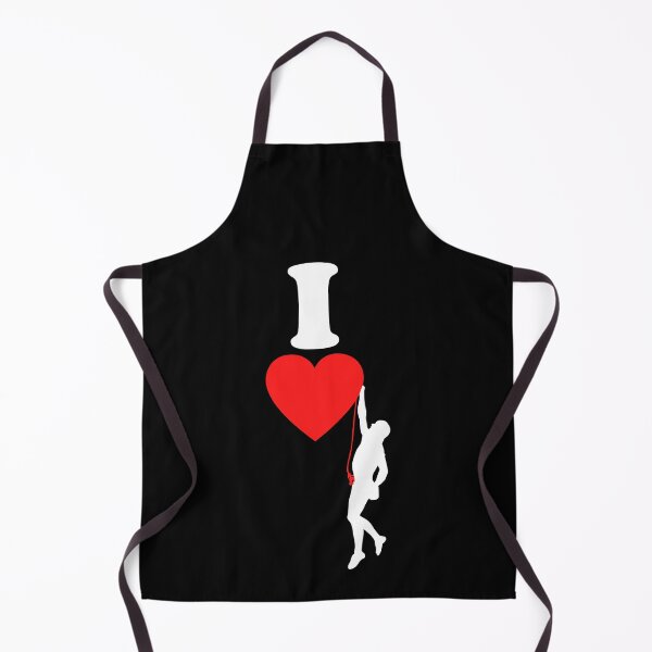 Item preview, I Heart Climbing Bouldering Love Climber Boulder designed and sold by DerNerd.