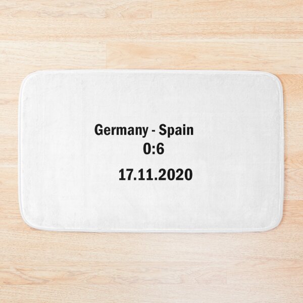 Item preview, Spain - Germany 6: 0 11/17/2020 designed and sold by crecks.
