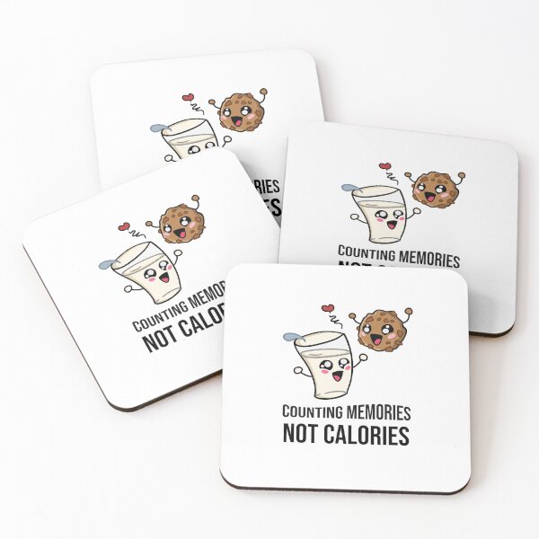 Item preview, Milk and cookies cute design for memories not calories designed and sold by Marguerite Faure.