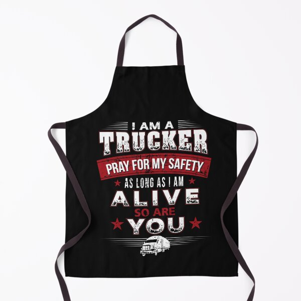 Item preview, I am a trucker designed and sold by blurry-mind.