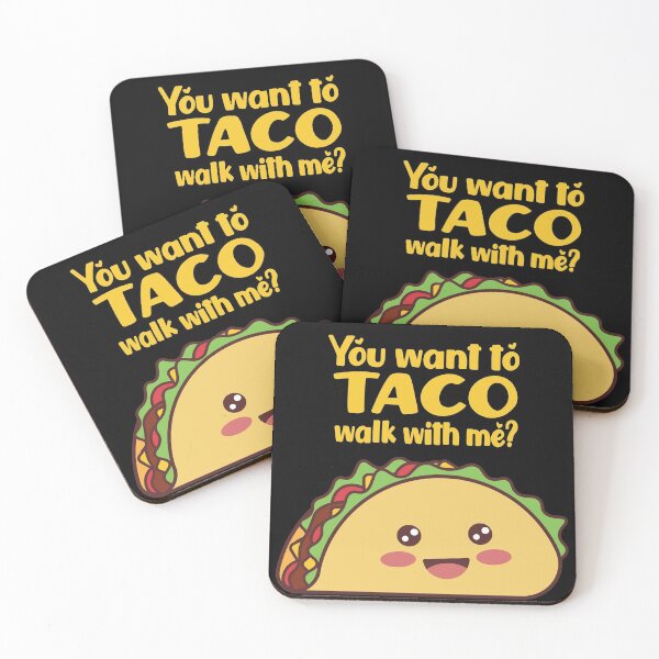 Item preview, You Want To Taco Walk With Me? designed and sold by pintsandquarts.