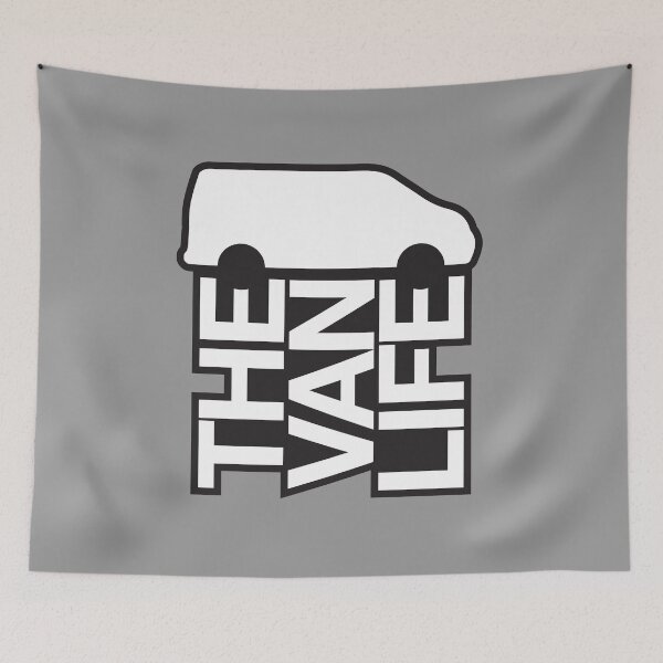 Item preview, The Van Life Logo : outline designed and sold by robnoble.