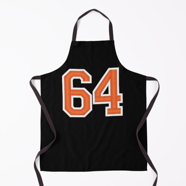 Item preview, Sports Number 64 Jersey Sixty Four Orange designed and sold by elhefe.