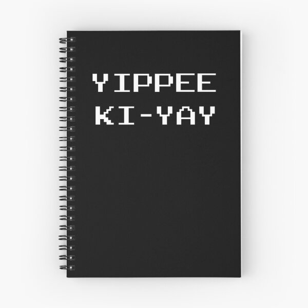 Item preview, Yippee ki yay - funny retro vintage arcade style typography designed and sold by Deegital18.