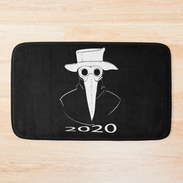 Item preview, Plague Doctor 2020, Christmas pin, Quarantine shirt, Pandemic Ornament, Holiday Ornament, Plague Dr, Covid Ornament designed and sold by GalleryArtField.