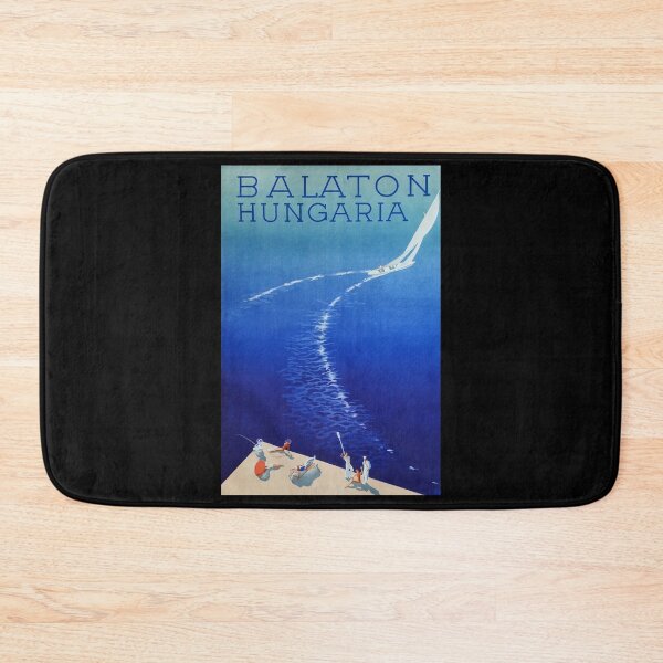 Item preview, retro classic Balaton poster designed and sold by CorasPosters.