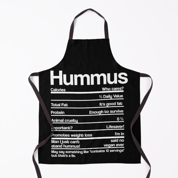 Item preview, HUMMUS NUTRITION FACTS designed and sold by noahs-shop.