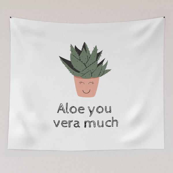 Item preview, Aloe You Vera Much Plant Lover Funny Pun designed and sold by A. P..