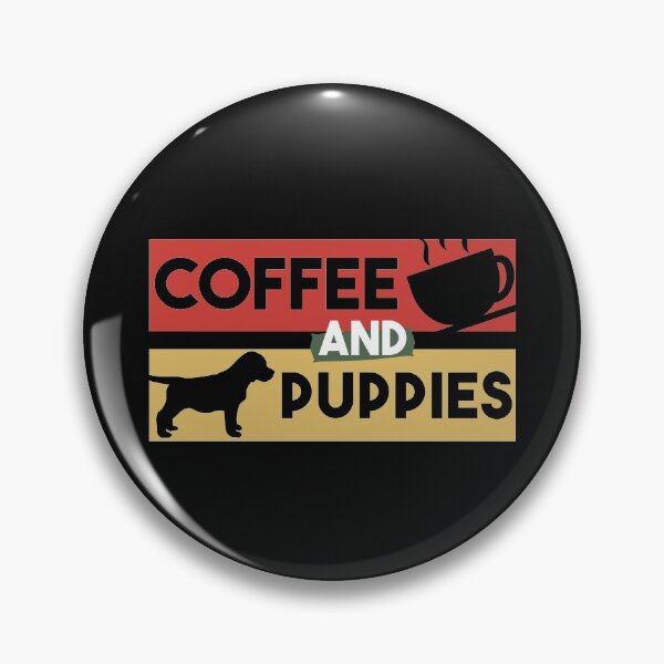 Item preview, Coffee And Puppies - Gift For Coffee Addict , Gift For Puppy Lover designed and sold by MrElgo.