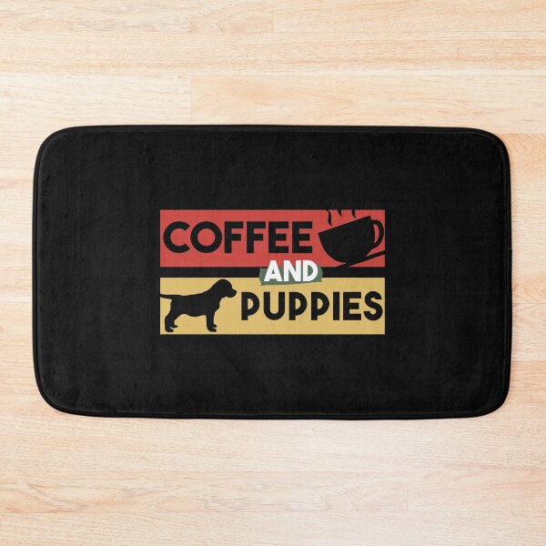 Item preview, Coffee And Puppies - Gift For Coffee Addict , Gift For Puppy Lover designed and sold by MrElgo.
