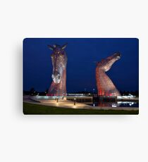 The Kelpies, Falkirk, Scotland Canvas Print