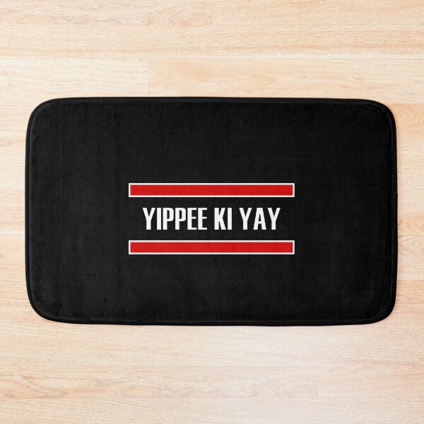 Item preview, Retro Yippee ki yay - sleek red white stripe edition designed and sold by Deegital18.