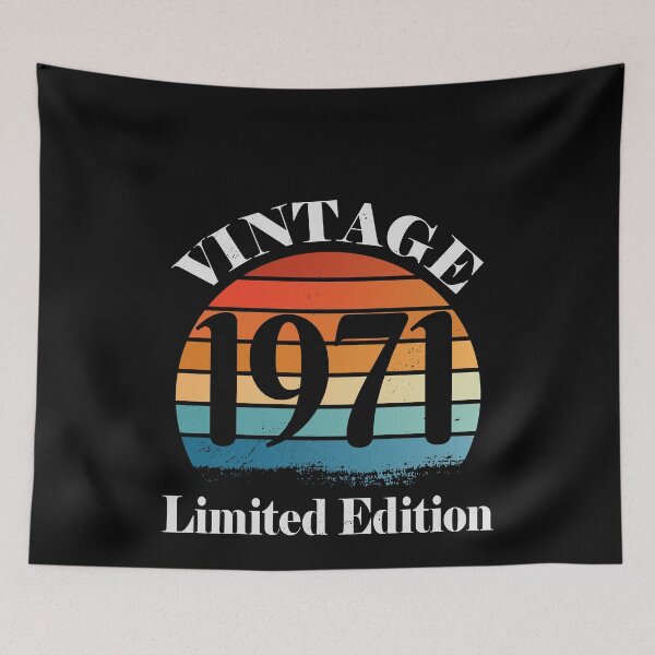 Item preview, Vintage 1971 Gift 50th Birthday Funny designed and sold by LushCatDesign.
