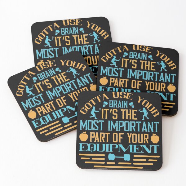 Item preview, Gotta Use Your Brain, It’s The Most Important Part Of Your Equipment designed and sold by GoodVibeDesign.