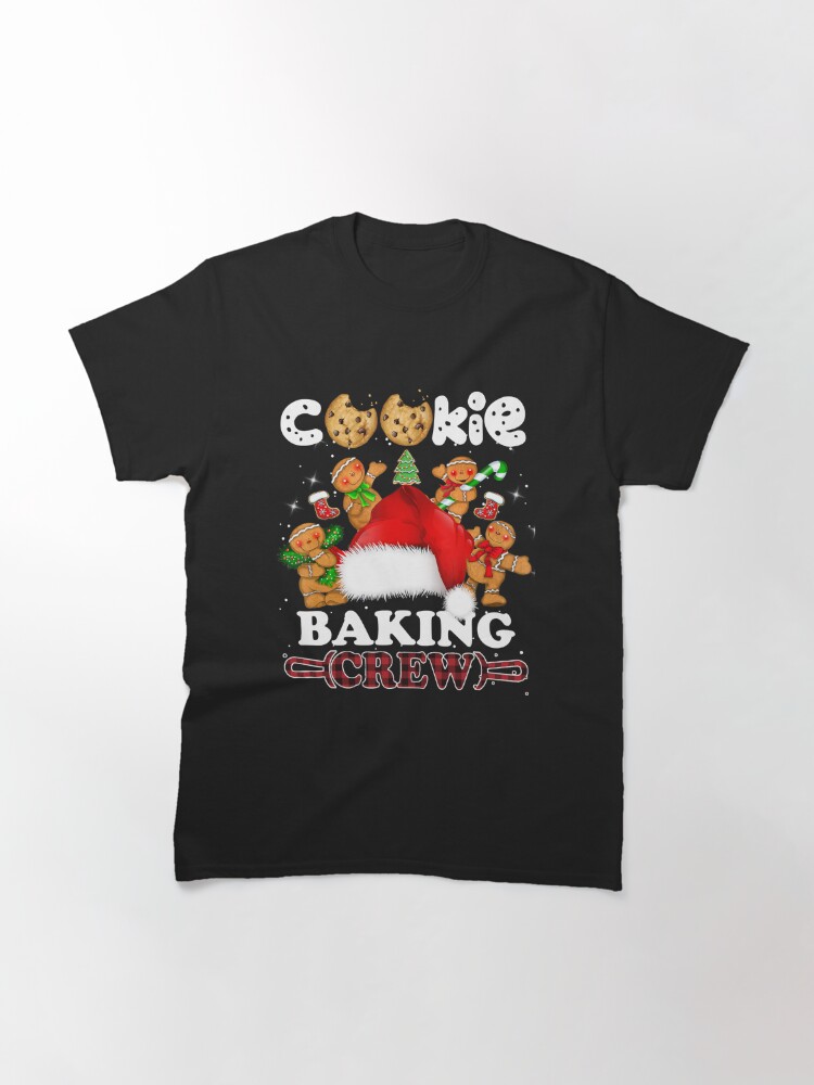 Disover Cookie Baking Crew Christmas Santa Family Classic T-Shirt