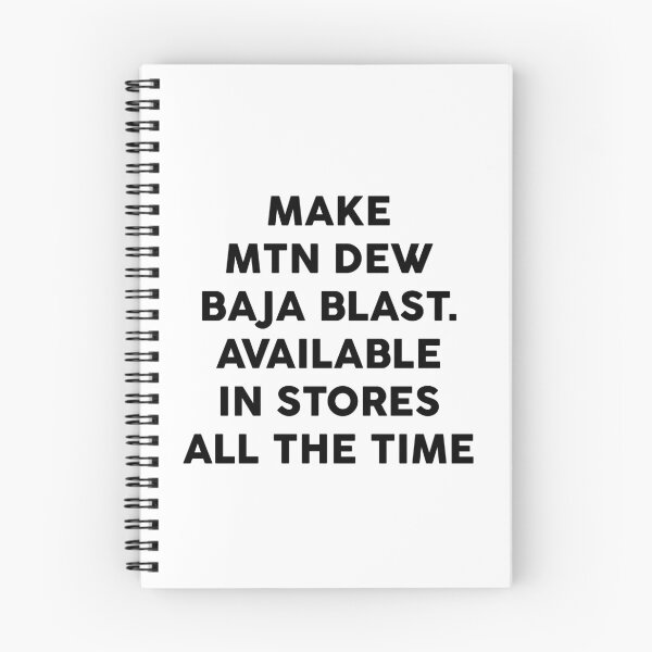 Item preview, Make Mtn Dew baja blast available in stores all the time designed and sold by GoldenDov.
