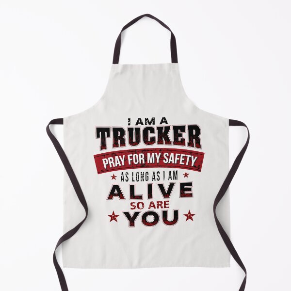 Item preview, I am a trucker designed and sold by blurry-mind.