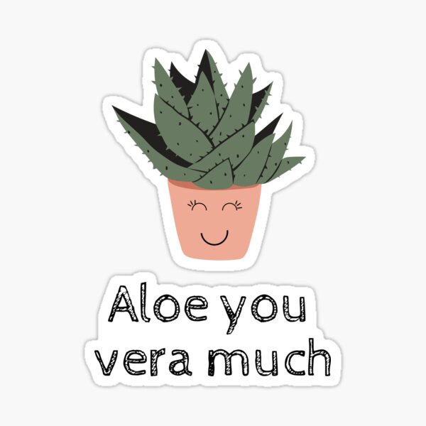 Pun Aloe Vera Lovers Gift Much-Funny Aloe Vera Lover Couple Pun Jokes Throw Pillow 18x18 Multicolor 