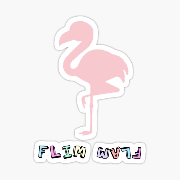 New Roblox Logo Stickers Redbubble - flamingo roblox logo