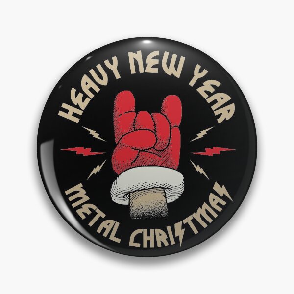 Item preview, Heavy New Year - Metal Christmas  - Metalhead Gift designed and sold by Blaacklight.