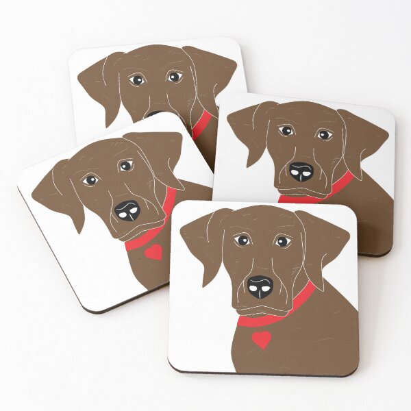 Item preview, Chocolate Cute Brown Labrador, Cute Dog designed and sold by Georgiodaccache.