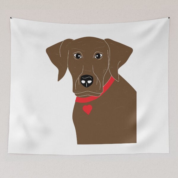 Item preview, Chocolate Cute Brown Labrador, Cute Dog designed and sold by Georgiodaccache.