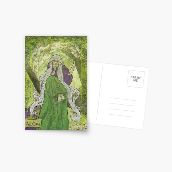 Celtic Goddess - The Elder Mother Postcard