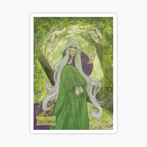 Item preview, Celtic Goddess - The Elder Mother  designed and sold by Dan Goodfellow.