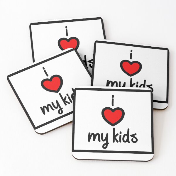 Item preview, I love my kids designed and sold by skz-designs.