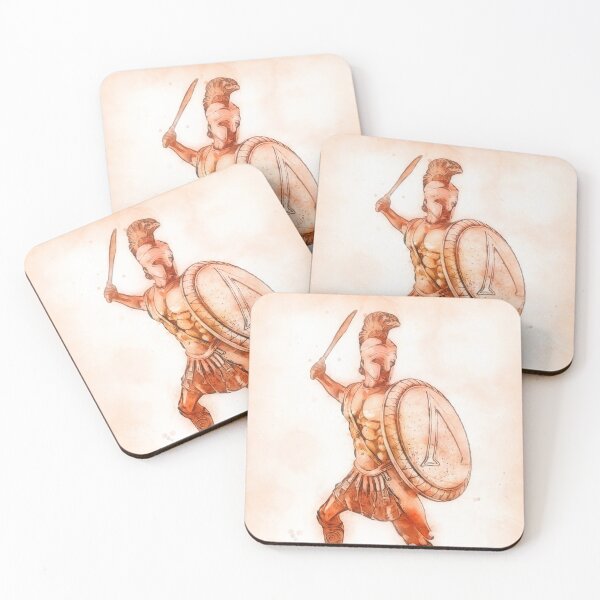Item preview, Ancient Warriors, Spartiates designed and sold by AM FineArtPrints.