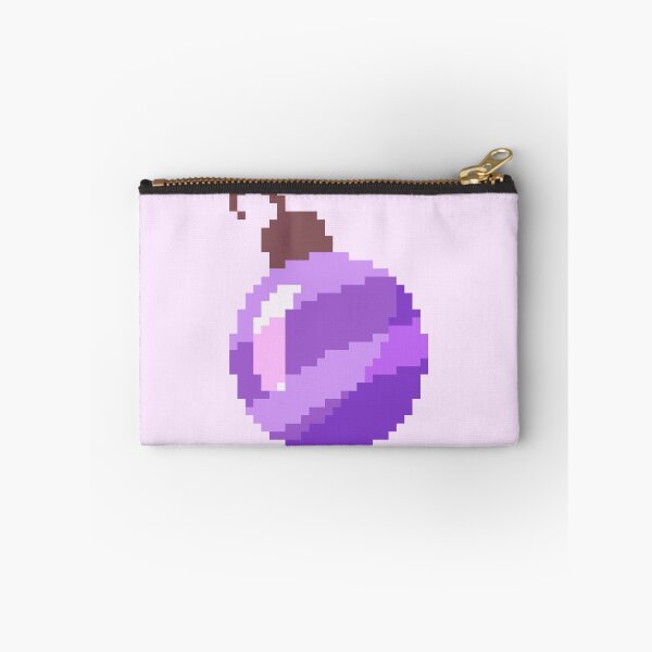 Item preview, Cute Pixel Art Christmas Bauble Purple designed and sold by MM-Pink.