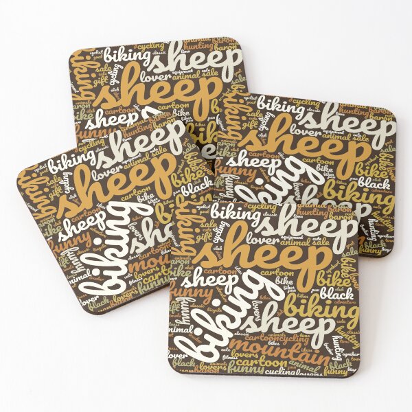 Item preview, Mountain Biking Sheep designed and sold by AmberSiraj.