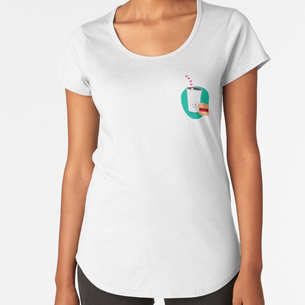 Eatery Illustration for Food outlets Premium Scoop T-Shirt