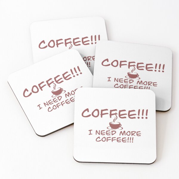 Item preview, Coffee I Need More Coffee designed and sold by redaction.