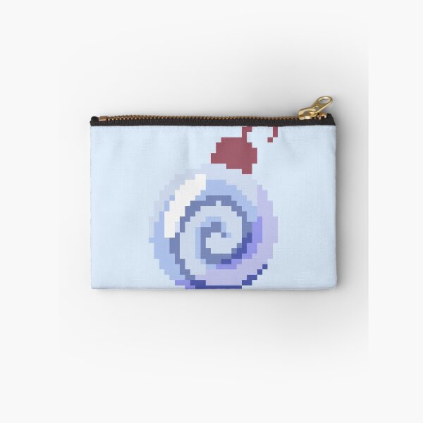 Item preview, Cute Pixel Art Christmas Bauble Light Blue designed and sold by MM-Pink.