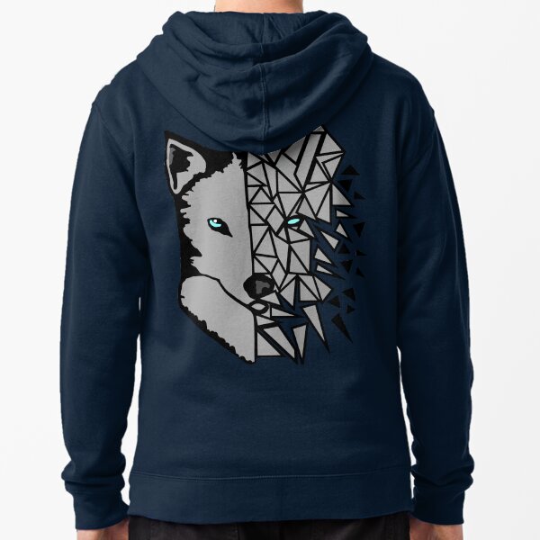 Item preview, Geometric Gery Wolf - White designed and sold by Trace1234.