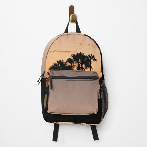 Item preview, Palm Trees and a Beautiful Beach Sunset in Laguna Beach California designed and sold by henrymencia.