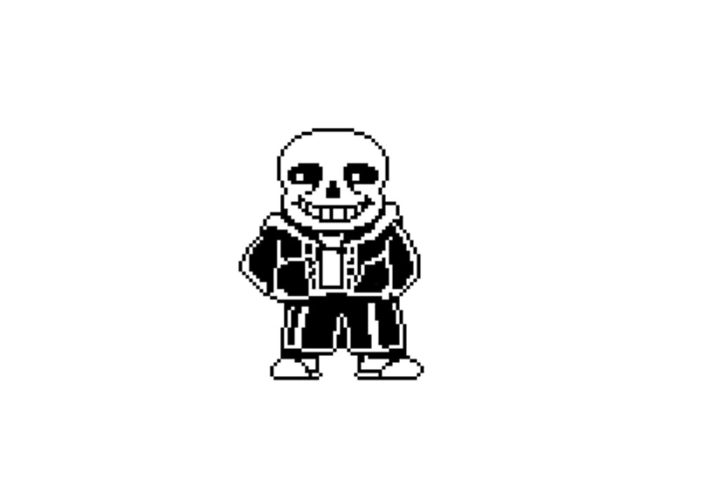 "Undertale Sans" by Spoons McGee Redbubble