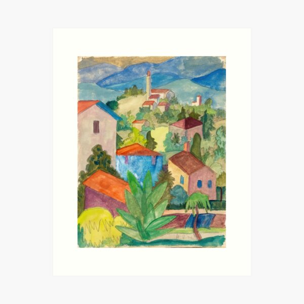 Item preview, Hermann Hesse - Landschaft im Tessin (1924) designed and sold by HistoryRestored.