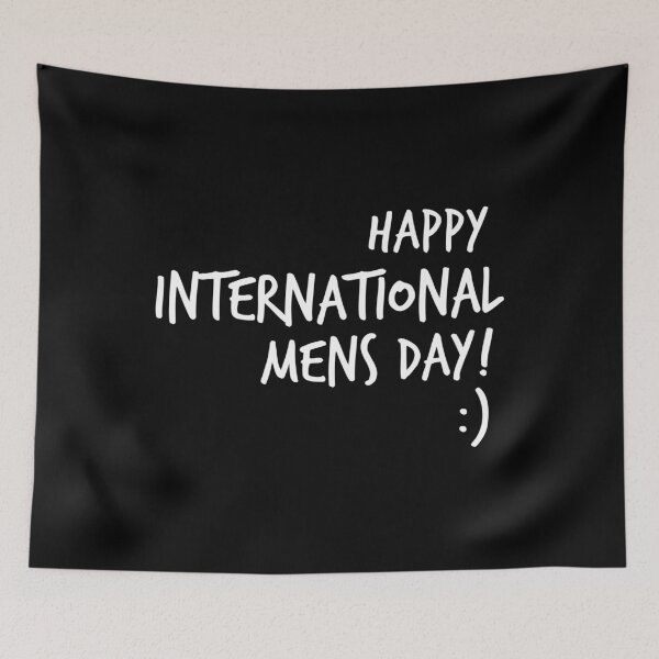 Item preview, Happy International Men's Day! designed and sold by Worranarin.
